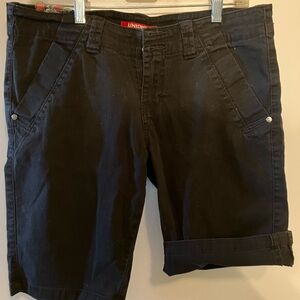 UNIONBAY Black Denim Shorts